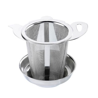 Reusable silver tea filter