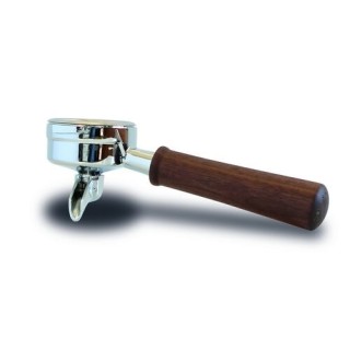 Ascaso Professional Portafilter Single Spout - Walnut