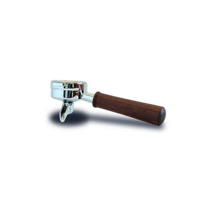 Ascaso Professional Portafilter Single Spout - Walnut