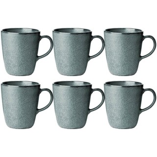 Aida RAW mug with handle 35 cl 6 pcs Northern Green