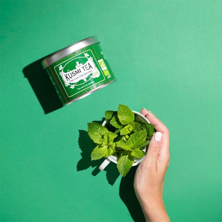 Kusmi Organic Spearmint Green Tea 100g