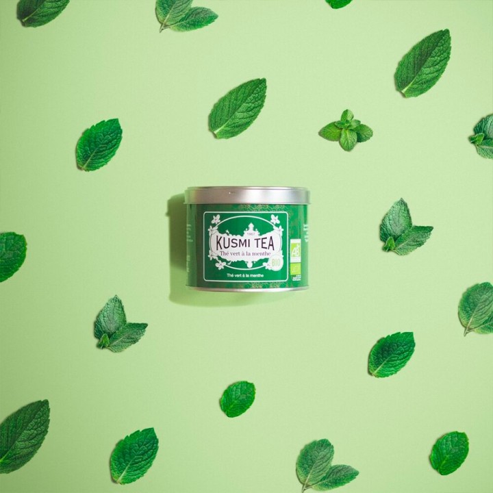 Kusmi Organic Spearmint Green Tea 100g