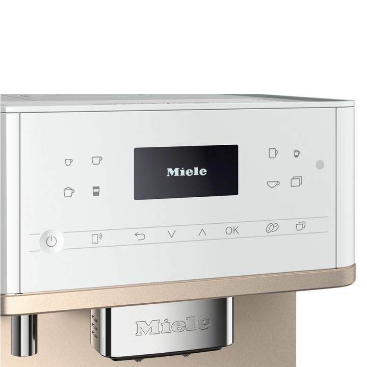 Miele CM 6360 MilkPerfection Lotus White Steel