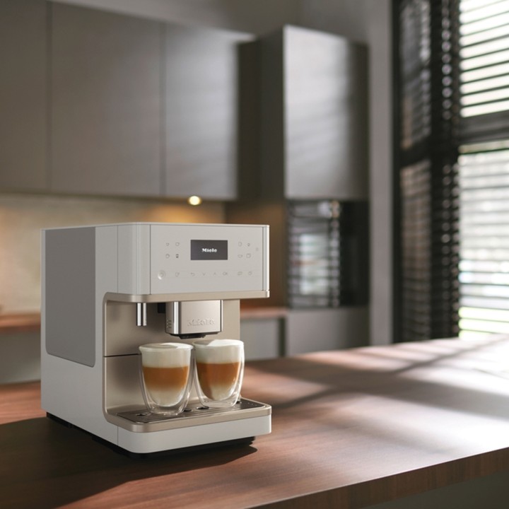 Miele CM 6360 MilkPerfection Lotus White Steel