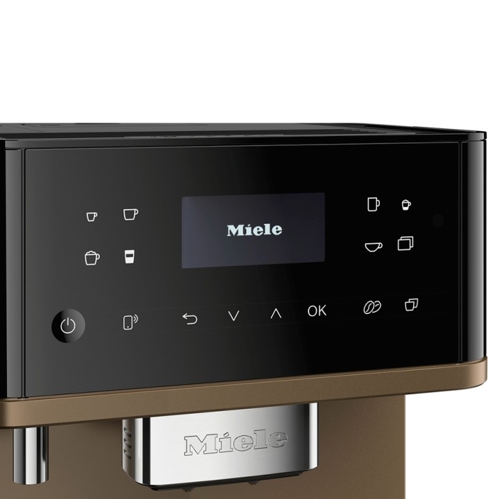 Miele CM 6360 MilkPerfection Obsidian black Bronze