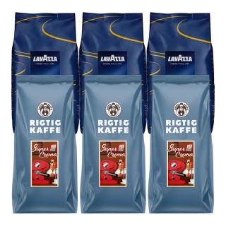 Super Crema Mix Pack 6 kg Whole Coffee Beans