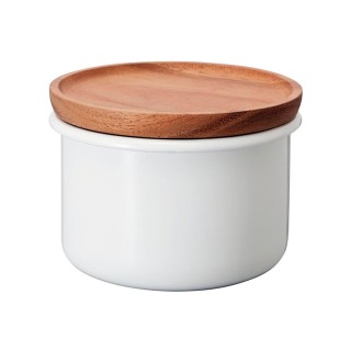 Hario Storage jar White/Wood 400ml