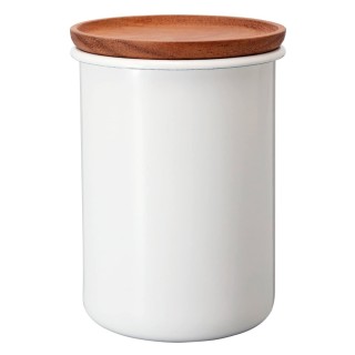 Hario Storage jar White/Wood 800ml