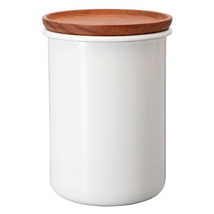 Hario Storage jar White/Wood 800ml