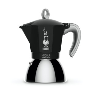Bialetti Moka Induction 4-Cup Espresso Pot Black