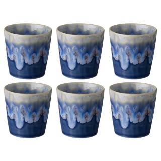 Costa Nova Stoneware Mugs 21 cl 6 pcs Blue