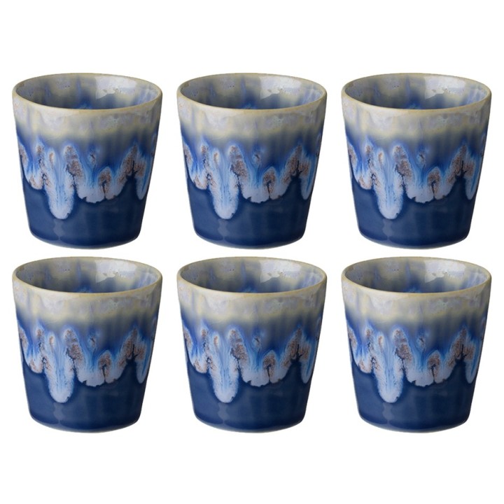 Costa Nova Stoneware Mugs 21 cl 6 pcs Blue