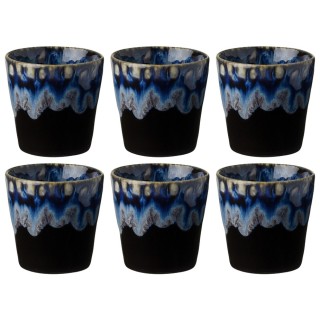 Costa Nova Stoneware Mugs 21 cl 6 pcs Black