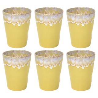 Costa Nova Stoneware Mug 38 cl 6 pcs Yellow