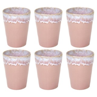 Costa Nova Stoneware Mug 38 cl 6 pcs Pink