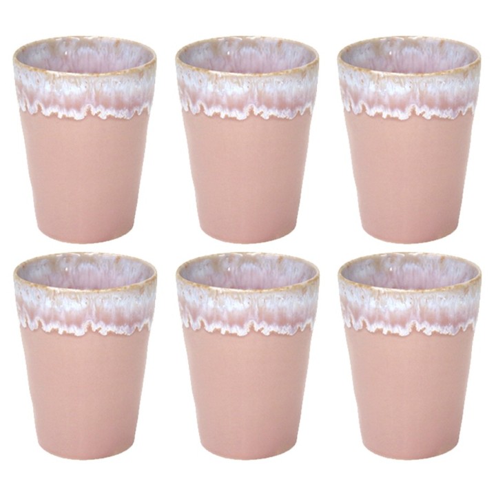 Costa Nova Stoneware Mug 38 cl 6 pcs Pink