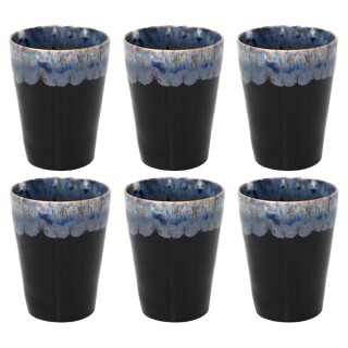 Costa Nova Stoneware Mug 38 cl 6 pcs Black