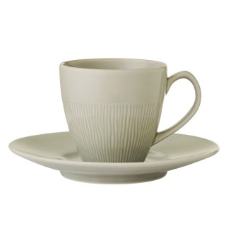 Colormix Cup with saucer 6 pcs. 0.2 L Gray
