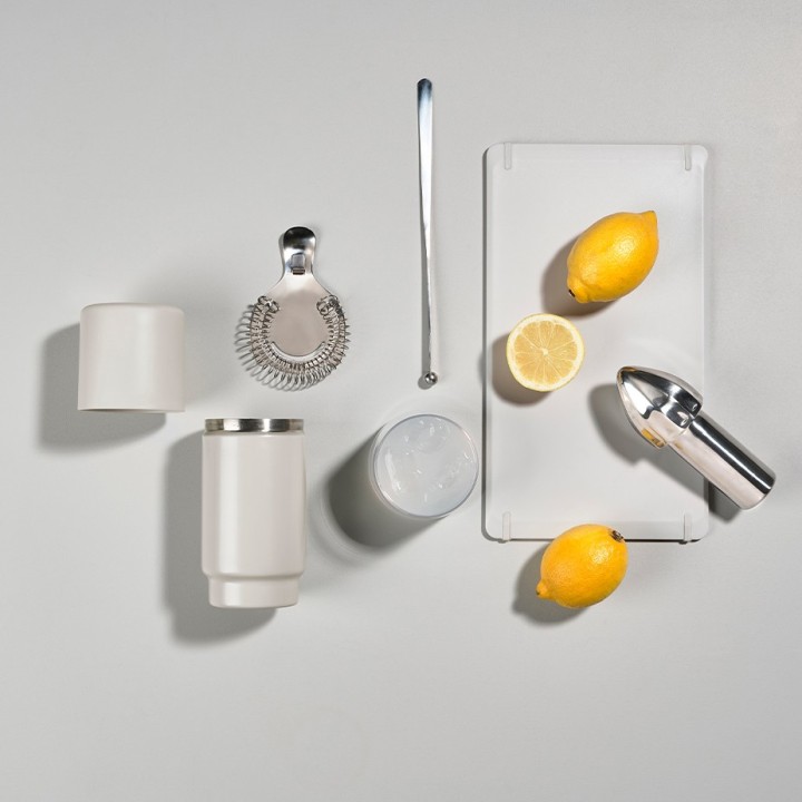 Zone Rocks Shaker 0.55 L Gray