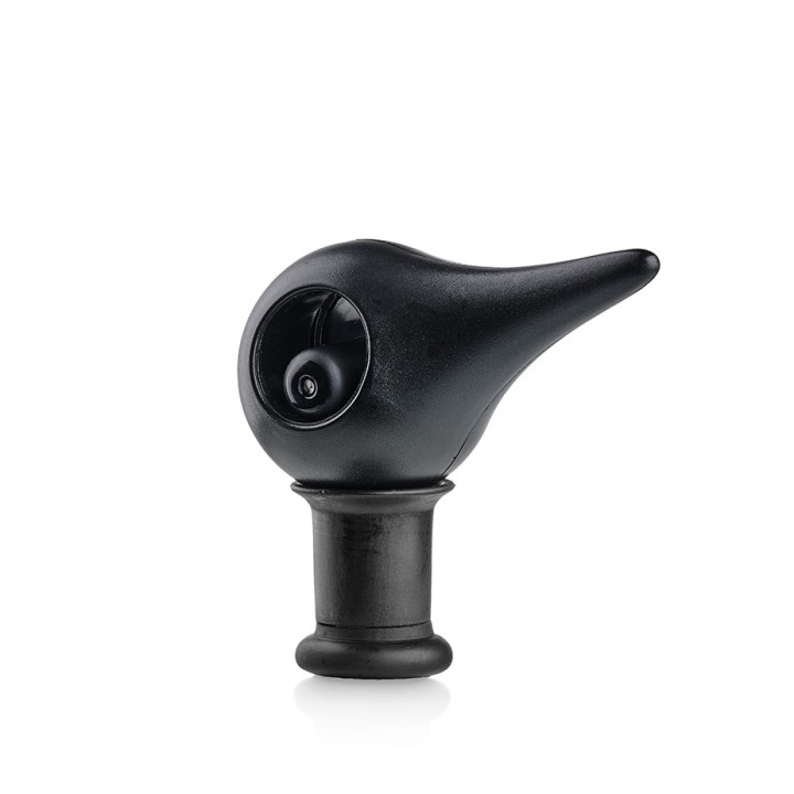 Zone Rocks Black Wine Stopper