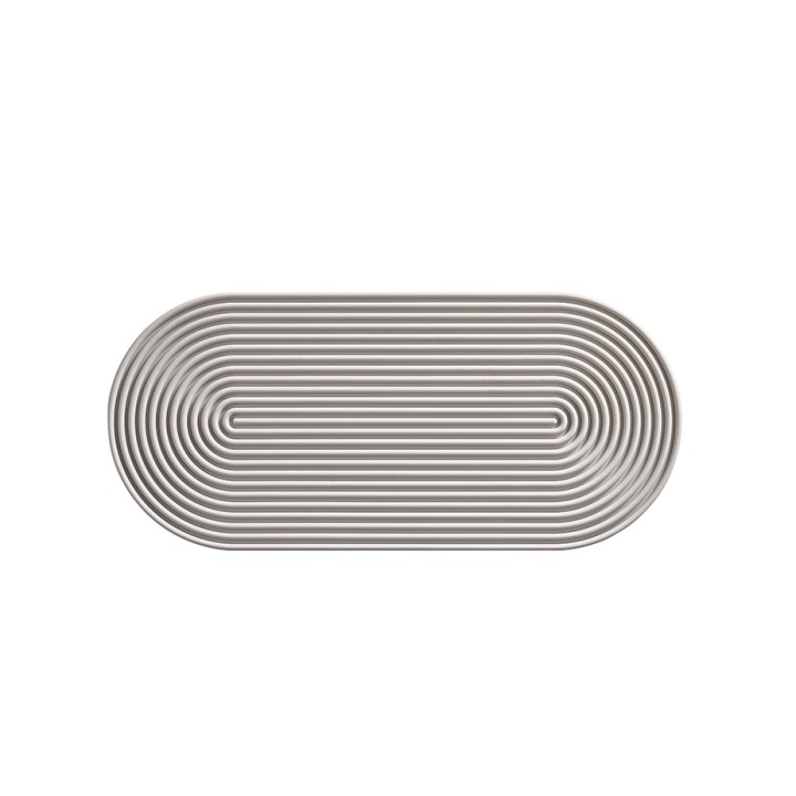 Zone Rocks Cocktail Mat 34.6 x 15.6 cm Grey