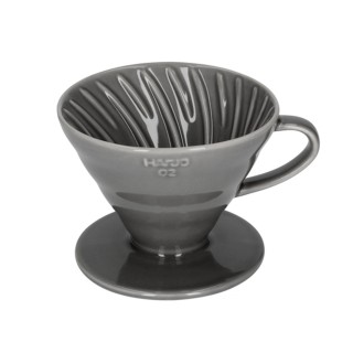 Hario V60-02 Ceramic Dripper Gray 2 Cup.