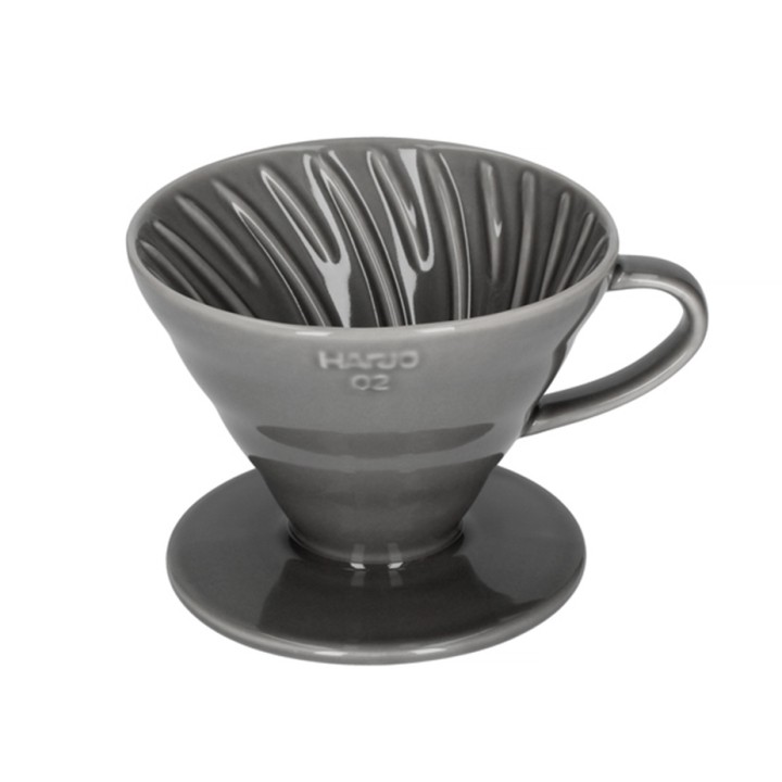 Hario V60-02 Ceramic Dripper Gray 2 Cup.
