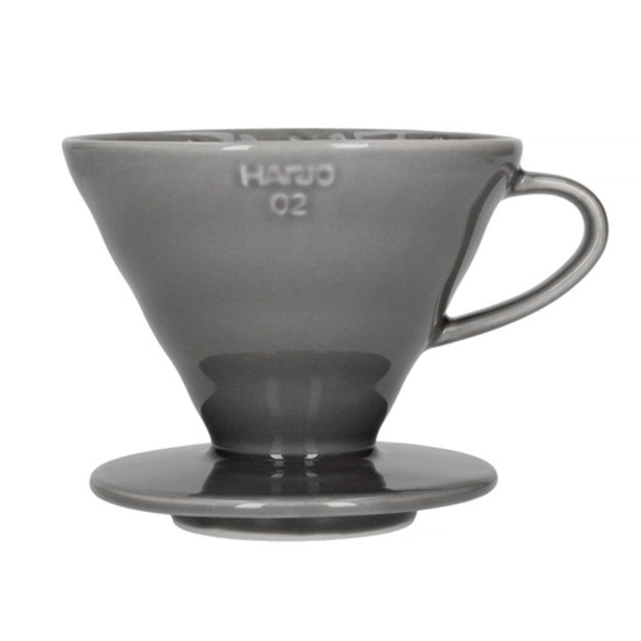 Hario V60-02 Ceramic Dripper Gray 2 Cup.