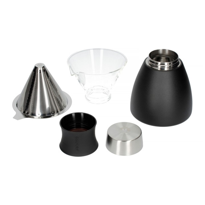 Asobu Insulated Pour Over Coffee Brewer Black