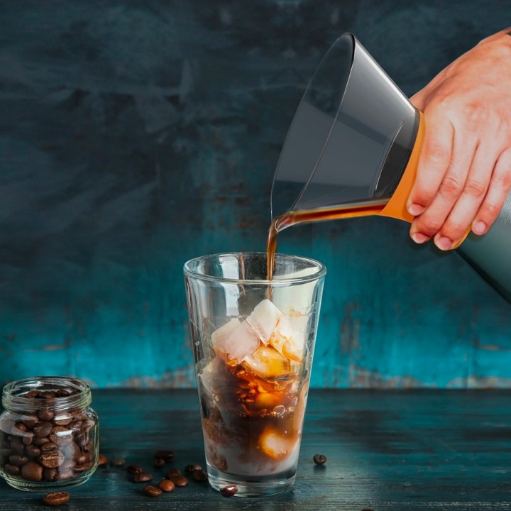 Asobu Insulated Pour Over Coffee Brewer Black