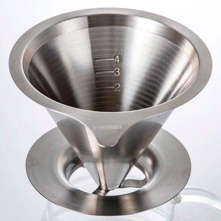 Hario V60-02 Metal Dripper 2 Cup.
