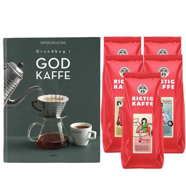 The Basics of Good Coffee - Coffee Collective Incl. 5x500g Rigtig Kaffe