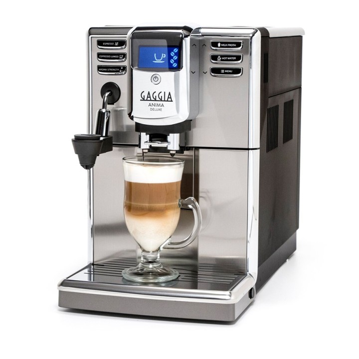 Gaggia Anima Deluxe Steel/Black Espresso machine