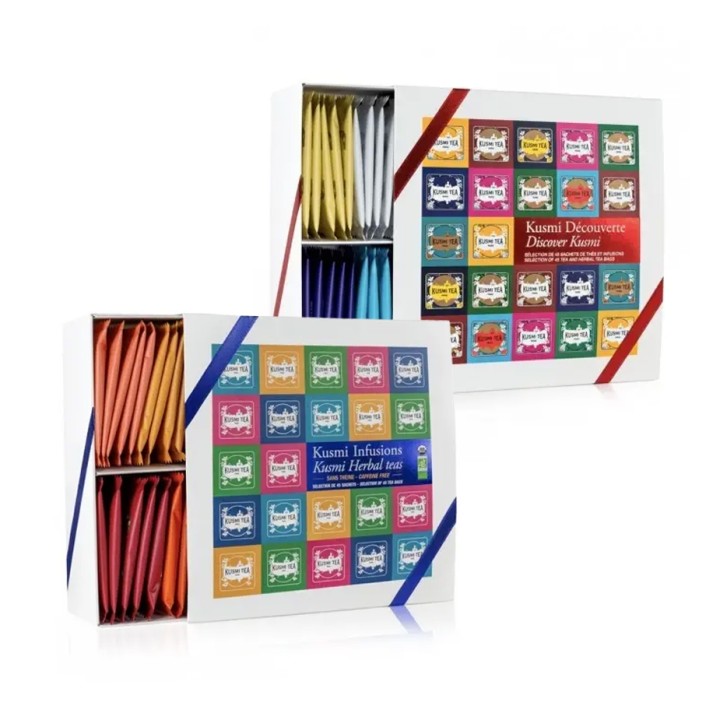 Kusmi gift boxes 2 x 45 tea bags