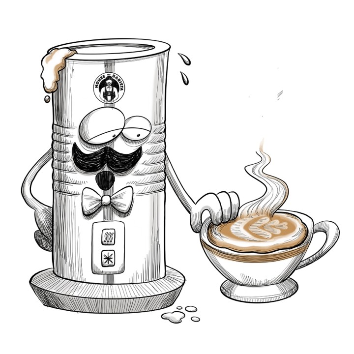 House of Barista Electric Milk Frother