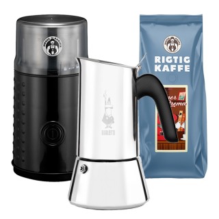 House of Barista Coffee grinder & Pour Over Incl. 400g Rigtig Kaffe