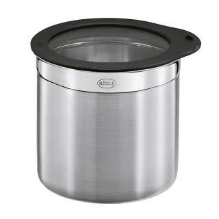 Rösle Coffee container 1.4 L Steel/Black
