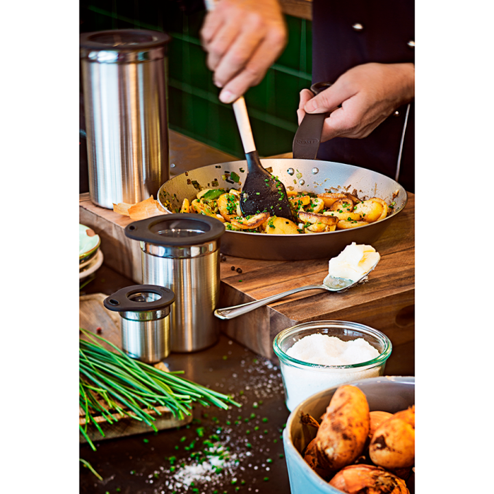 Rösle Coffee canister 1.5 L Steel/Black