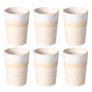 Costa Nova Notos Mugs 13 cl 6 pcs Cream