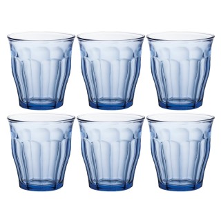 Duralex Picardie Café glasses 25 cl 6 pcs Blue