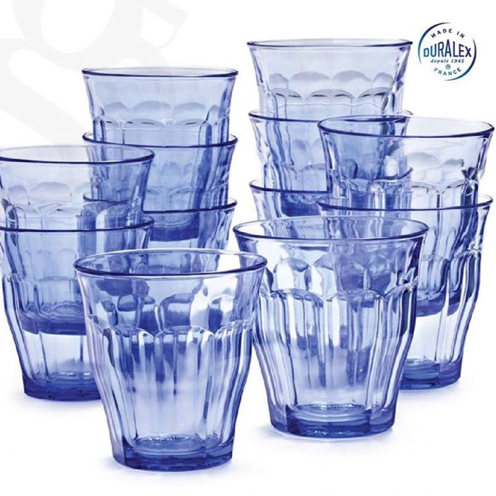 Duralex Picardie Café glasses 25 cl 6 pcs Blue