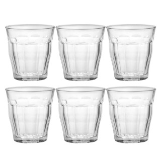 Duralex Picardie café glasses 25 cl 6 pcs