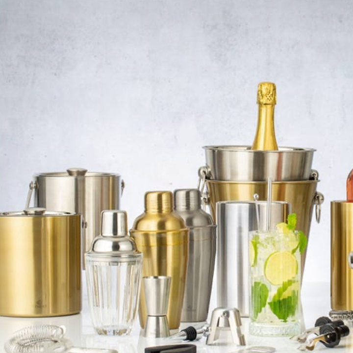 Viners Cocktail Shaker 0.5 L Gold