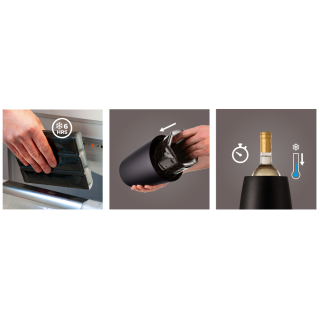 Vacu Vin Active Wine Cooler Black