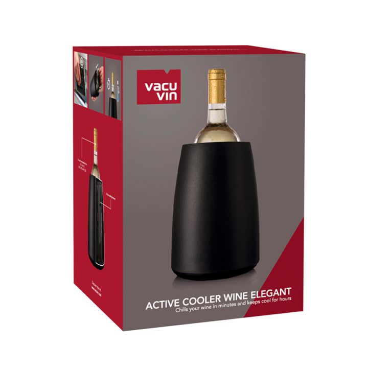Vacu Vin Active Wine Cooler Black