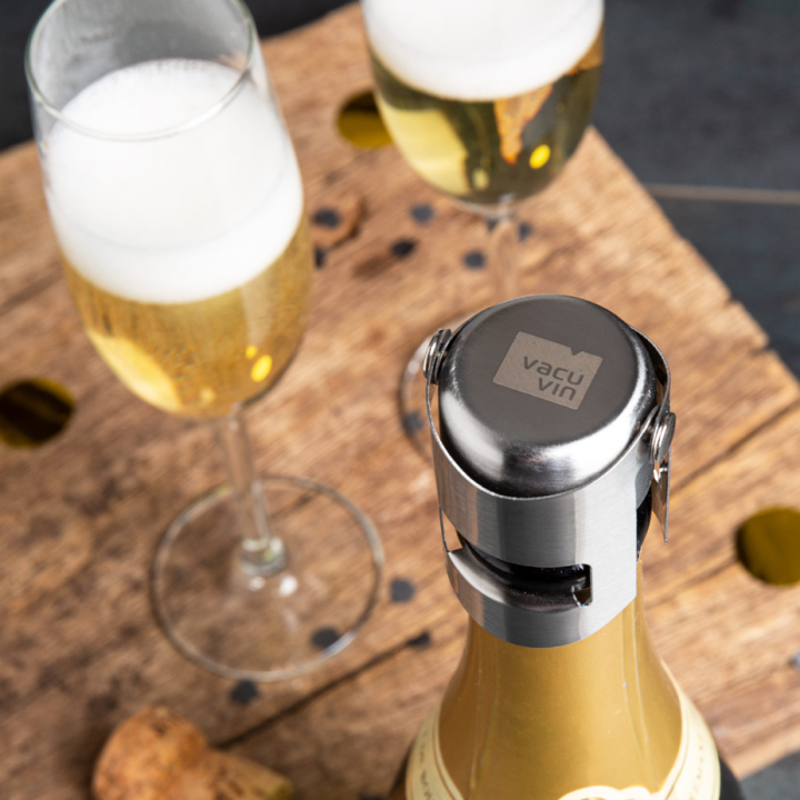 Vacu Vin Champagne stopper Silver
