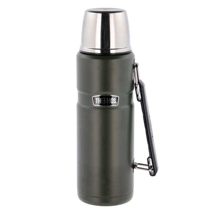 Thermos Stainless King Thermos Bottle 1.2 L Army