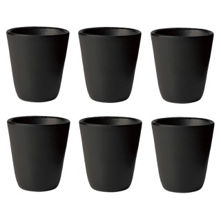 Aida RAW Thermal mugs 25 cl 6 pcs Titanium Black