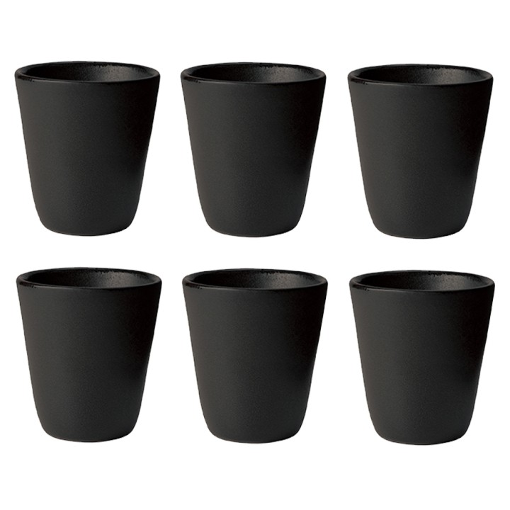 Aida RAW Thermal mugs 25 cl 6 pcs Titanium Black
