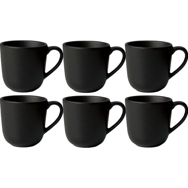 Aida RAW Cup 20 cl 6 pcs Titanium Black